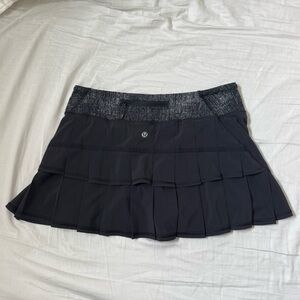 Lululemon Black Tennis Skirt